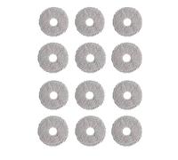 ANUTRDE Compatible con Xiaomi Mijia Omni 1S B101CN B116 C102CN X10+X20+X20 Plus X20 MAX S10+S10 Plus S20 Plus Robot Aspirador Pieza de paño de mopa(12 pcs)