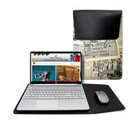 ANVAL Funda para ASUS CHROMEBOOK C523-15,6" - Ordenador portátil, Funda Protectora, Laptop, Notebook - Compatible 15,6 Pulgadas