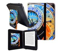 ANVAL Funda para Libro electrónico eReader eBook de 6 Pulgadas - Woxter, Kobo, Tagus, BQ, Energy, SPC, Inves, Papyre, Wolder, Nolim - 6" Universal - Solapa (135)