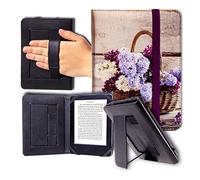 ANVAL Funda para Libro electrónico eReader eBook de 6 Pulgadas - Woxter, Kobo, Tagus, BQ, Energy, SPC, Inves, Papyre, Wolder, Nolim - 6" Universal - Atril (117)