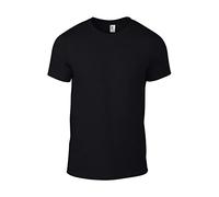 Anvil 980 Camiseta Regular Fit con Cuello Redondo de Manga Corta para Hombre, Color Negro (Bla Black), Talla 56/58 (Talla fabricante: XL)
