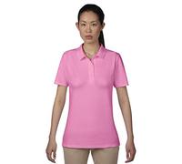 Anvil - Polo de Manga Corta para Mujer, Color Rosa (azl-Azalea 071), Talla XL