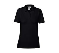 Anvil - Polo de Manga Corta para Mujer, Color Schwarz (bla-Black 036), Talla 50