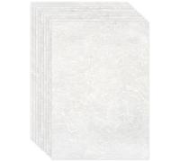 Anvin Papel de morera natural A4, 50 hojas de fibras vegetales visibles, papel de arroz imprimible, hojas de papel de seda para escribir, pintar, hacer tarjetas, manualidades de bricolaje (21 x 29,7