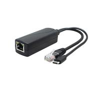 ANVISION Divisor PoE de 5 V, USB tipo C, 48 V a 5 V 2,4 A, compatible con IEEE 802.3af, 10/100 Mbps