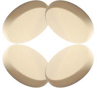 ANWEALTH Juego de Cojines Redondos para Silla de Bistró para Exteriores 2/4 11/15/13 Gruesos Impermeables Redondos para Muebles de Exterior (C4 40 cm/15 Pulgadas 4 Unidades)