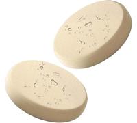 ANWEALTH Juego de Cojines Redondos para Silla de Bistró para Exteriores 2/4 11/15/13 Gruesos Impermeables Redondos para Muebles de Exterior (C4 40 cm/15 Pulgadas 2 Unidades)