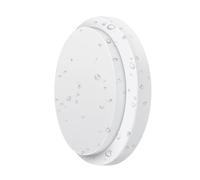 ANWIO 13W Aplique de Pared Exterior LED Impermeable Redondo, IP54 Plafón LED Techo de Blanco Neutro 4000K con 980lm, Lamparas de Techo para Baño Cocina Pasillo Garaje o Taller, Ø190*48mm.