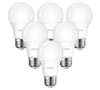 ANWIO 6x Bombillas LED E27, 13.5W Equivalente a 100W, 1521 Lúmenes 6500K Blanco Frío,Sin destello. No Regulable.