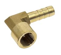 ANWUYANG 6~16mm Espiga De Manguera × 1/2"Rosca Hembra Codo De 90 Grados Adaptador De Conector Acoplador De Púas De Latón para Combustible Gas Agua Cobre (Size : 16MM, Thread Specification : 1/2)