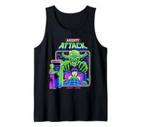 Anxiety Attack Sarcastic Retro Vintage Funny Adult Humor Camiseta sin Mangas