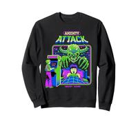 Anxiety Attack Sarcastic Retro Vintage Funny Adult Humor Sudadera