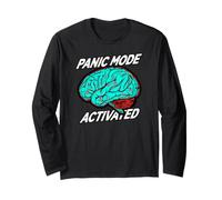 Anxiety Humor Panic Mode Activated Brain Manga Larga