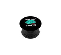 Anxiety Humor Panic Mode Activated Brain PopSockets PopGrip Adhesivo