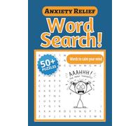 Anxiety Relief: 50+ Word Search Puzzles | Words to Calm Your Mind | Thoughtful Words to Meditate on in Puzzle Book | Easy to Solve | For Seniors, Adults and Teens