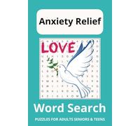 Anxiety Relief Word Search Puzzle Book: Word Searches with Easy to Read Print about Anxiety Relief, Relaxation, Stress reduction and More | 6x9 ... … Gift for Vacations, Holidays and Free Times