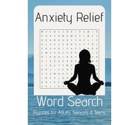Anxiety Relief Word Search: Word Searches with Easy to Read Print about Anxiety Relief, Spirit Lifting, Mood Improving, and More | 6x9 Inches, 110 ... Gift for Vacations, Holidays, and Free Time
