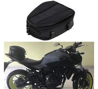AnXin - Alforja para motocicleta, impermeable, bolsa de equipaje para el asiento trasero, multifuncional, de piel sintética, bolsa de deporte, 15 litros