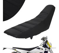 AnXin Funda de asiento de agarre universal para motocicleta de goma de piel suave para la mayoría de las motos de tierra como SX CRF KXF RM YZ YZF KLX 125 250 150 200 250 350 450 Dirt Pit Bike Off