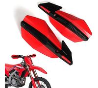 AnXin Motorcycle Handguard Dirt Bike Hand Guards 7/8" 22mm 11/8" 28mm Universal for CRF110F CRF125F CRF250F CRF250R CRF450R XR150L CRF250L CRF300L TRX 400EX Dirt Bike ATV Red