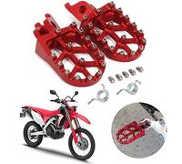 AnXin Pedal de reposapiés para Motocicleta Honda CR125 CR250R CRF250R CRF250X CRF450R CRF450RX CRF450X CRF250L CRF250M
