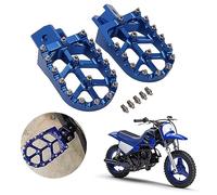 AnXin Pedales de pie de Aluminio para Motocicleta Yamaha PW50 PW80 PW 50 80 Todo el año TW200 TW 200 1987-2009