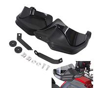 AnXin Protector de manos para motocicleta, plástico ABS con parabrisas negro para NC700X 750X CB650F CTX700 2014-2018
