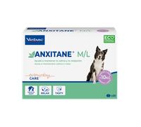 Anxitane comprimidos naturales para combatir el estrés de perros y gatos Formato: Anxitane M/L