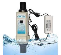 ANXYYDS clorador de Agua Salada para Piscinas, generador de Cloro salino con Pantalla de salinidad, Piscina de Agua Salada 20 G/H, celda de Sal EC20 8g/h-220V