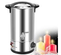 ANXYYDS Derretidor de Cera Grande para Hacer Velas, Recipiente eléctrico para derretir Cera con Boquilla de vertido rápido y Control de Temperatura de 86 a 230 °F para Bricolaje, Negocios 10L-110V