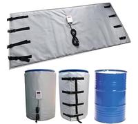 ANXYYDS Manta calefactora para Tambor IBC, Manta térmica para Tambor de Aceite de 200L, Temperatura Ajustable 0~150 ℃, Materiales aislantes Impermeables A