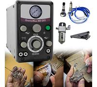 ANXYYDS Máquina de Grabado de joyería neumática Máquina de Grabado de joyería de Impacto de Doble Extremo Herramientas de Grabado neumáticas para Metal Plástico Madera Cerámica Piedra