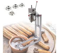 ANXYYDS Máquina para Hacer Churros Comercial de 3L/5L/7L, máquina para Hacer Churros españoles de Acero Inoxidable, freidora Manual para Churrera y Restaurante 7L