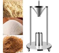 ANXYYDS Medidor de Densidad a Granel Medidor de Densidad a Granel de acumulación Natural con Embudo Diámetro de Apertura 12,7 mm Medidor de Densidad de Polvo de Acero Inoxidable