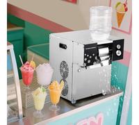 ANXYYDS Trituradora de Hielo eléctrica automática, 60-180 kg/día, para Conos de Nieve, Ideal para el hogar, Food Trucks, restaurantes y Tiendas de té con Leche. 120kg