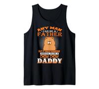 Any Man Can Be A Father Chow Chow Dog Daddy Camiseta sin Mangas