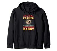 Any Man Can Be A Father Havanese Daddy Funny Dog Lover Sudadera con Capucha
