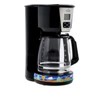 Any Morning Cafetera, 15 tazas de café programable, arranque y apagado automático, función antigoteo, control de fuerza de preparación, placa de calentamiento, fácil de limpiar, 2 litros, 1000 W
