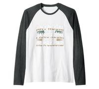 Any Room Can Be A Panic Room If You Give Me A Second |- Camiseta Manga Raglan