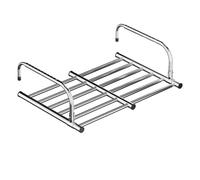 AnYaBinni Tendederos Plegables Tendedero Extensible para Balcón/Radiador/Pared, Tenderetes de Ropa Colgador Ropa Clothes Drying Rack, 78/87 * 42 * 19 cm