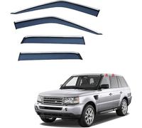 ANYANH Cortavientos Ventana Coche para Land Rover Range Rover Sport L320 2004-2013, Deflectores de Aire Viento Lateral Viseras Protector Lluvia Visera Puerta Parasol Derivabrisas Delanteros