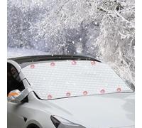 ANYANH Protector para Parabrisas para Nissan Succe 2010-2016, Cubierta de Nieve Magnético para Parabrisas, Protege de Rayos Antihielo y UV