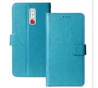 Anybird Azul Funda Caso Carcasa Proteccion Cuero Flip Case Cover Soporte para Geemarc CL8600-4G / CL8000 2.8" Magnética Caso Cuero Billetera Cover Teléfono Case Etui