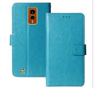 Anybird Azul Funda Caso Carcasa Proteccion Cuero Flip Case Cover Soporte para Hammer Energy X 5.5" Magnética Caso Cuero Billetera Cover Teléfono Case Etui