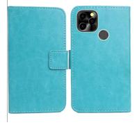 Anybird Azul Funda Caso Carcasa Proteccion Cuero Flip Case Cover Soporte para Maxcom Smart MS651 6.51" Magnética Caso Cuero Billetera Cover Teléfono Case Etui