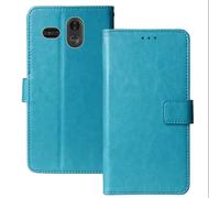 Anybird Azul Funda Caso Carcasa Proteccion Cuero Flip Case Cover Soporte para Trevi MAX 24 Nero 2.2" Magnética Caso Cuero Billetera Cover Teléfono Case Etui
