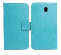 Anybird Azul Funda Caso Carcasa Proteccion Cuero Flip Case Cover Soporte para TTfone Comet TT100 1.77" Magnética Caso Cuero Billetera Cover Teléfono Case Etui