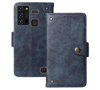 Anybird Azul Retro Carcasa Funda para Hammer Blade 5G 6.3" Magnética Premium Caso Protección Cuero Billetera Antigolpes Cover Teléfono Case