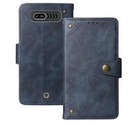 Anybird Azul Retro Carcasa Funda para Hammer H Forge LTE 2.4" Magnética Premium Caso Protección Cuero Billetera Antigolpes Cover Teléfono Case