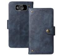 Anybird Azul Retro Carcasa Funda para Maxcom MM720 2.2" Magnética Premium Caso Protección Cuero Billetera Antigolpes Cover Teléfono Case